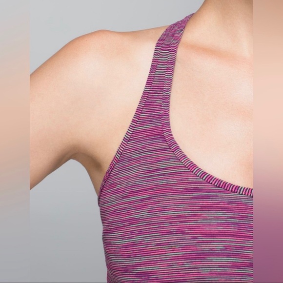 RARE Lululemon Cool Racerback Wee Are From Space Jewelled Magenta - Picture 3 of 12